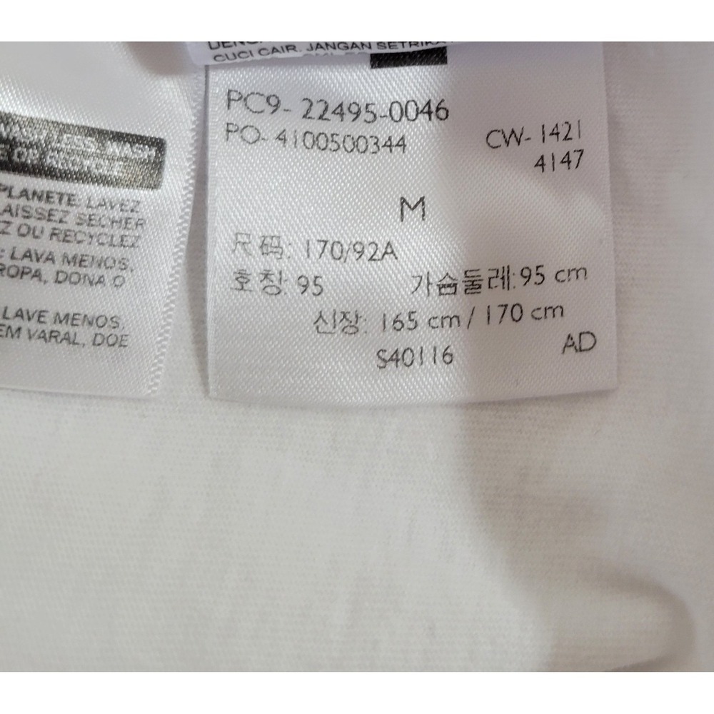 Levi Strauss T-Shirt Tee Size M Short Sleeve Tagless Unisex Graphic 1387 - Picture 8 of 8